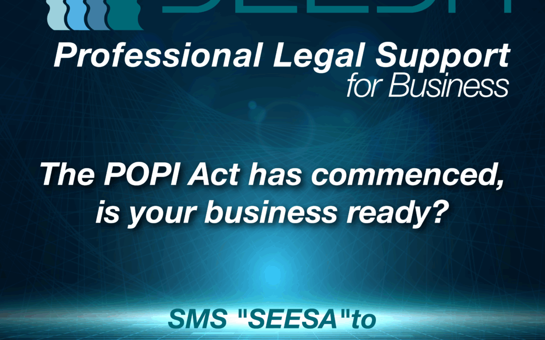 The POPI Act has commenced, is your business ready?