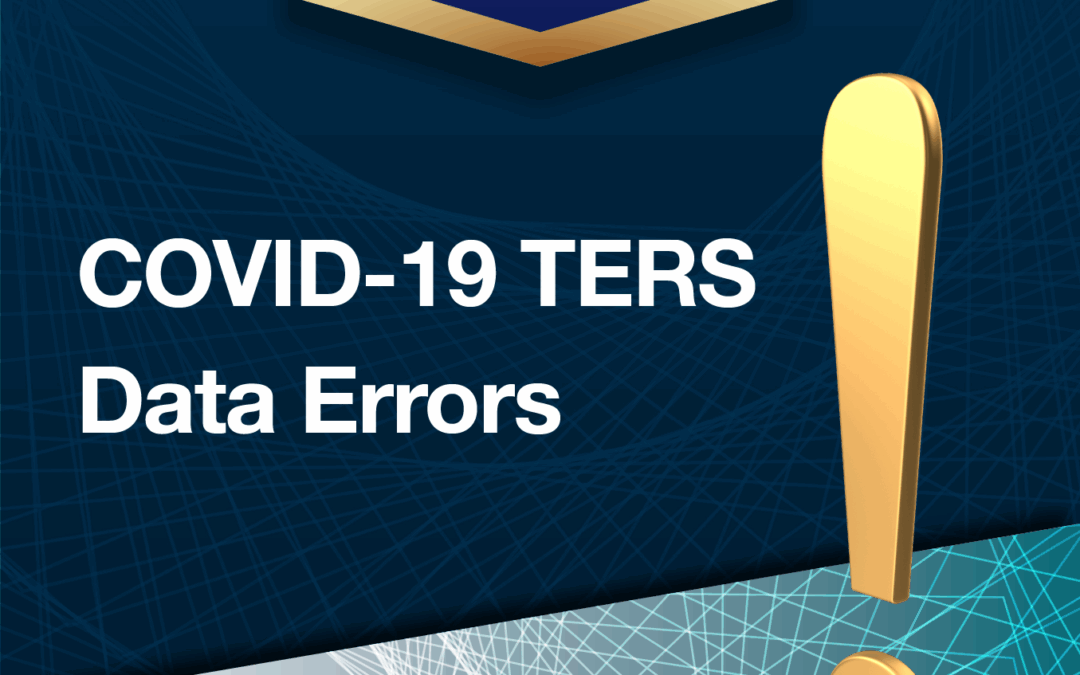 COVID-19 TERS Data Errors